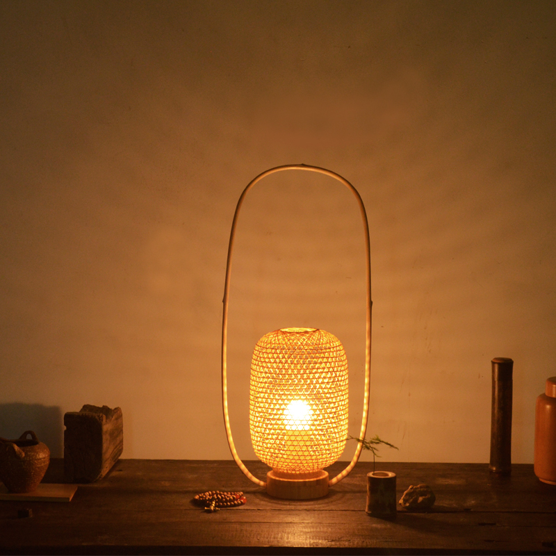 Bamboo lamp，Bamboo design，Traditional craft，Bamboo weaving technology，