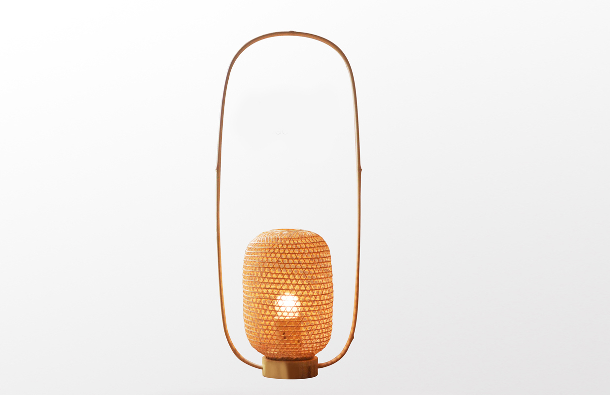 Bamboo lamp，Bamboo design，Traditional craft，Bamboo weaving technology，