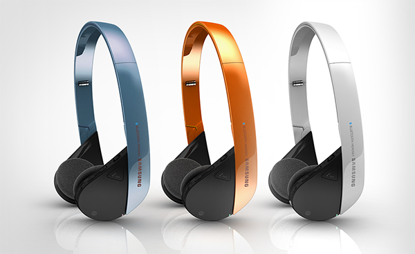 samsung，Bluetooth headset，industrial design，product design，