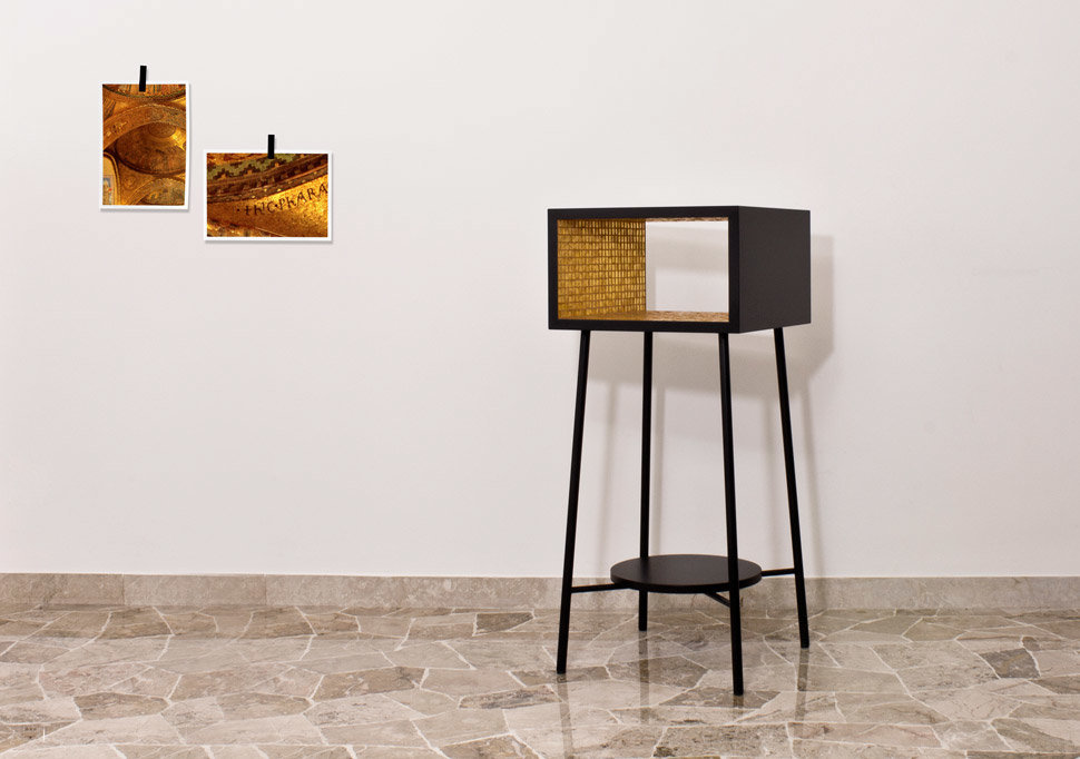 Byzantine，Long feet，sideboard，Aesthetic feeling，