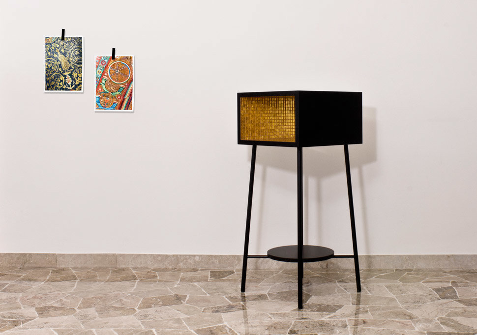 Byzantine，Long feet，sideboard，Aesthetic feeling，