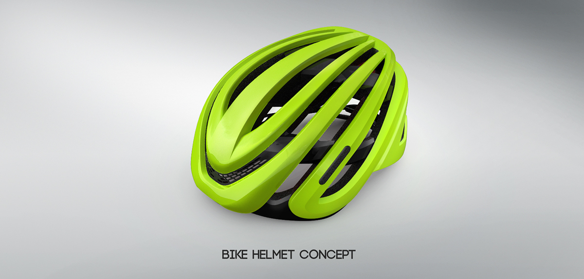 concept，Bicycle，highway，Helmet，Cool，