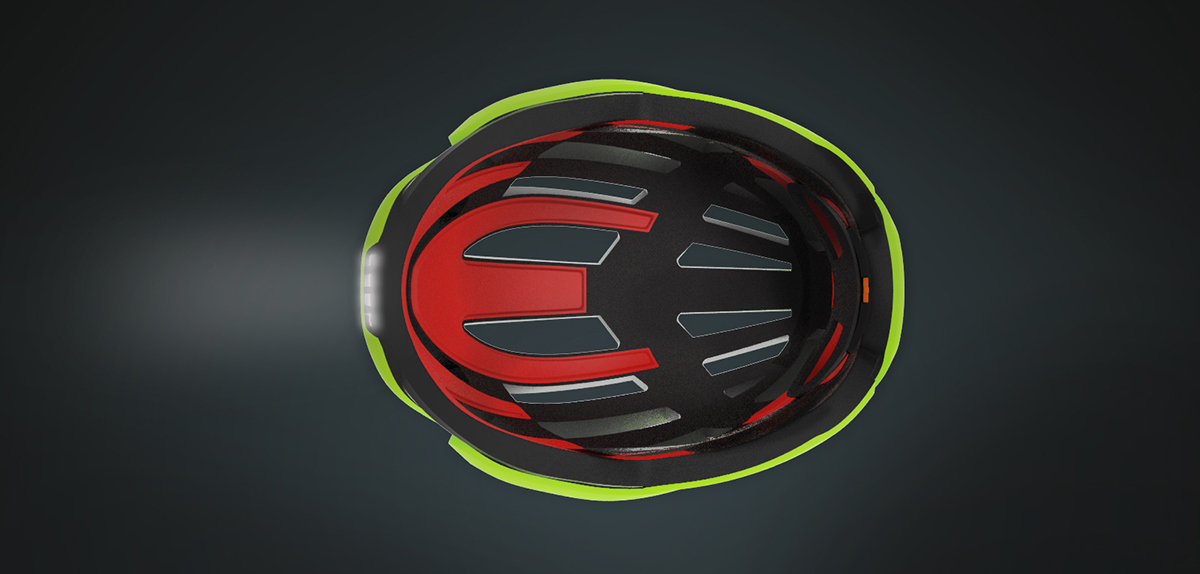 concept，Bicycle，highway，Helmet，Cool，