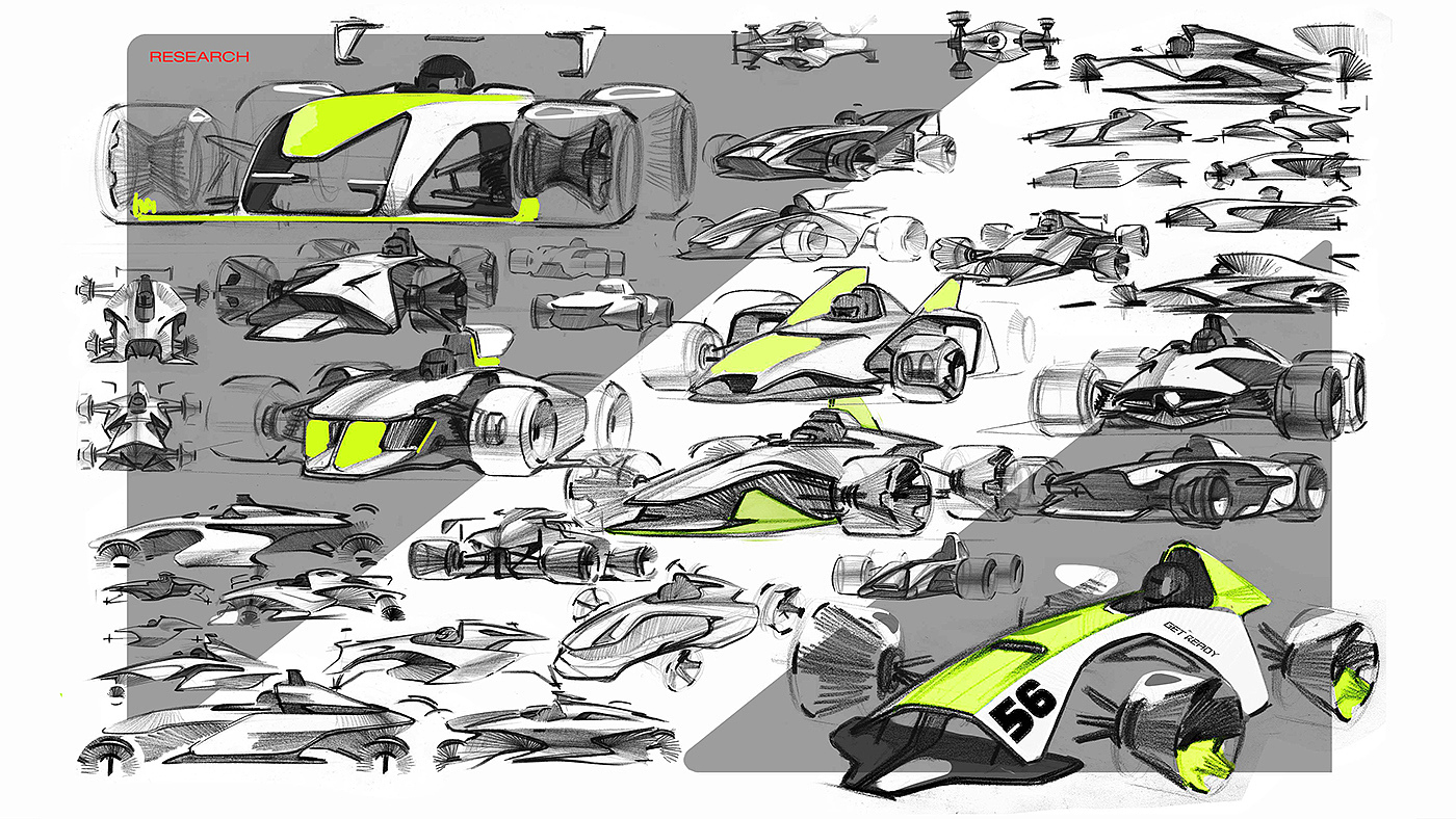 Automatic design，high speed，Geometric sense，streamline，Unique shape，