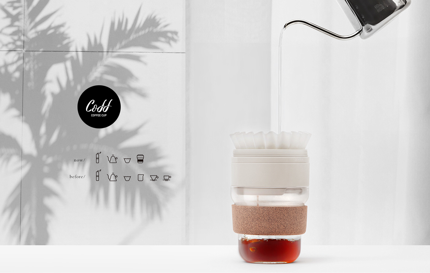 Make coffee by hand，coffee cup，environment protection，COFF CUP，HolyCity in Ohio, United States，