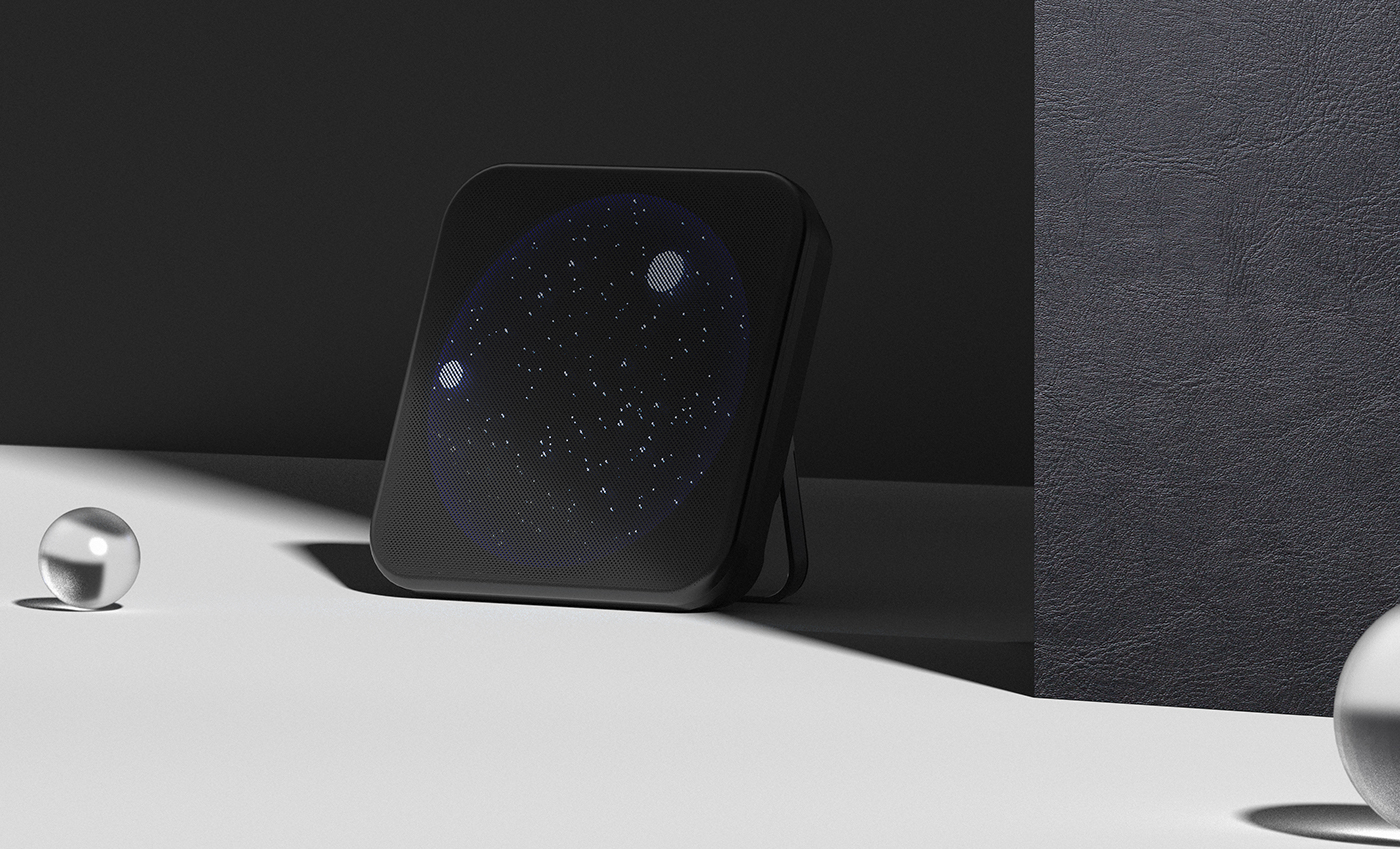 user interface，product design，industrial design，starry sky，sound，