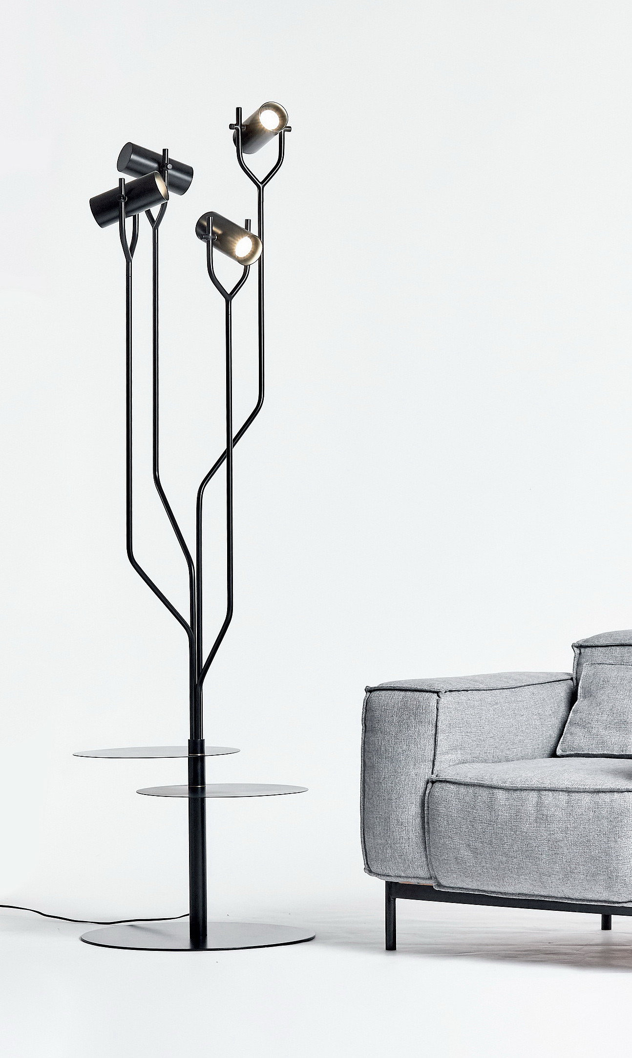 Branch，Floor lamp，Metal，lighting，furniture，