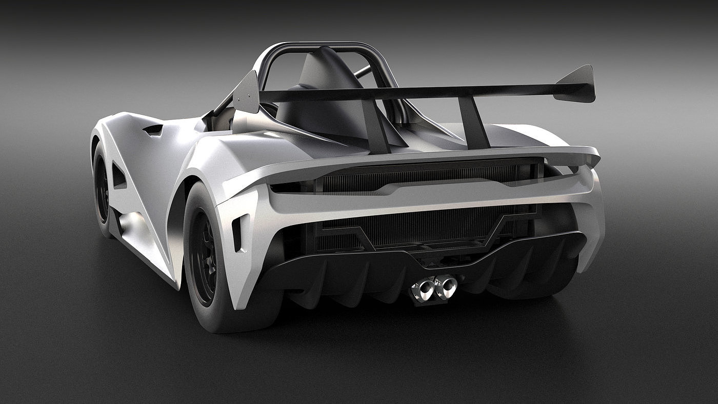 RAW SR1，customized，Simulation diagram，Automobile design，