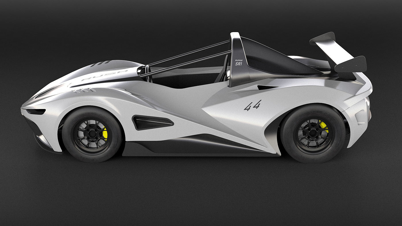 RAW SR1，customized，Simulation diagram，Automobile design，