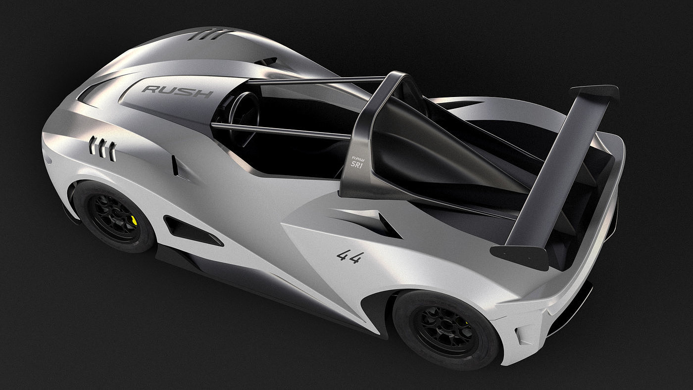 RAW SR1，customized，Simulation diagram，Automobile design，