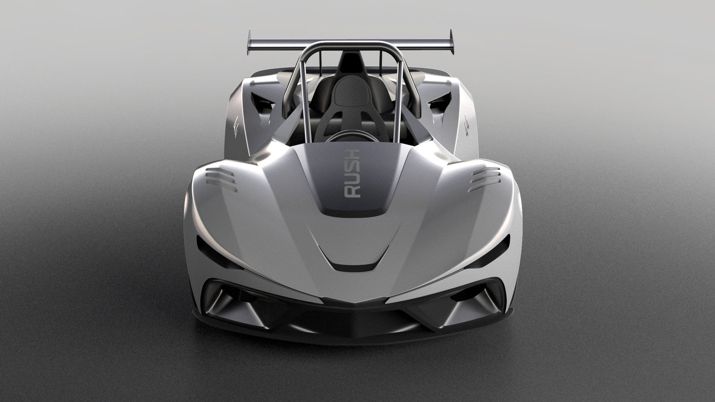 RAW SR1，customized，Simulation diagram，Automobile design，