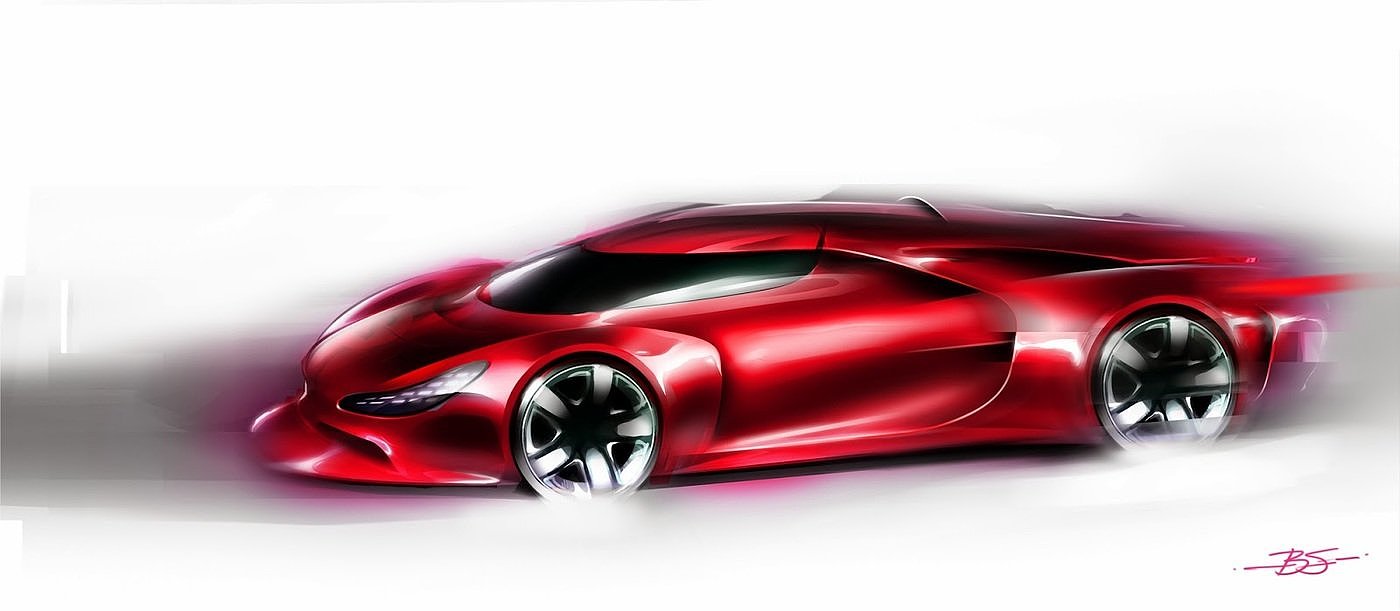 sketch，Sketch，atlas，Design，Hand drawn，draft，Car draft，