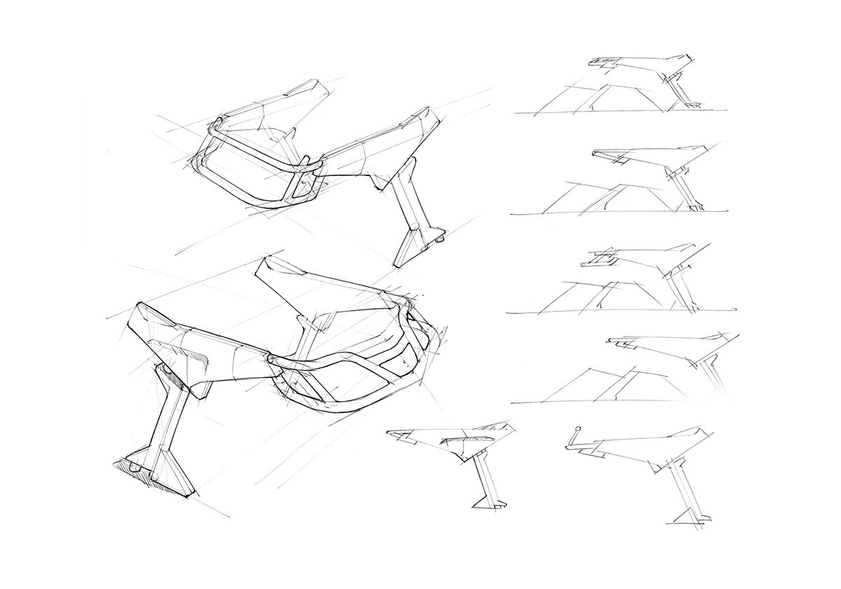 Visual design，new concept，Unique design，industrial design，Hand drawn details，