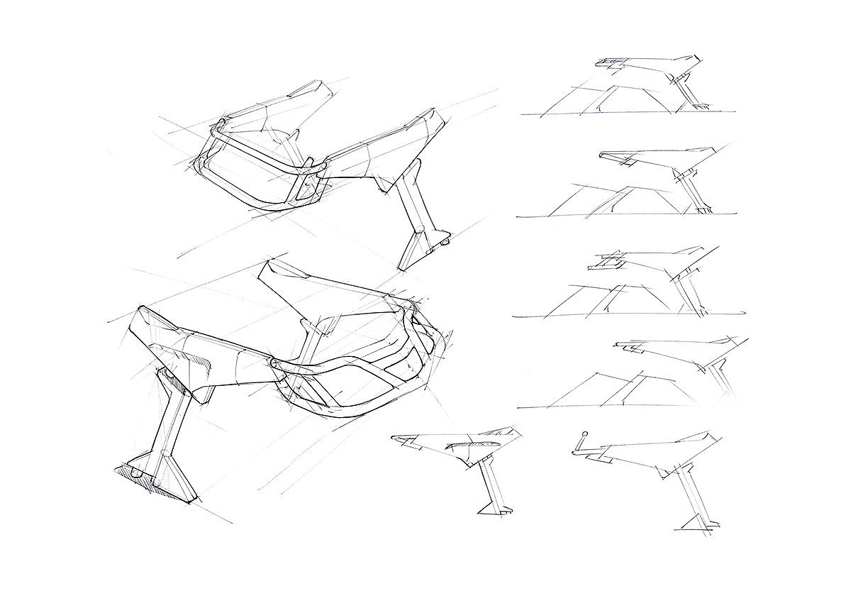 Visual design，new concept，Unique design，industrial design，Hand drawn details，