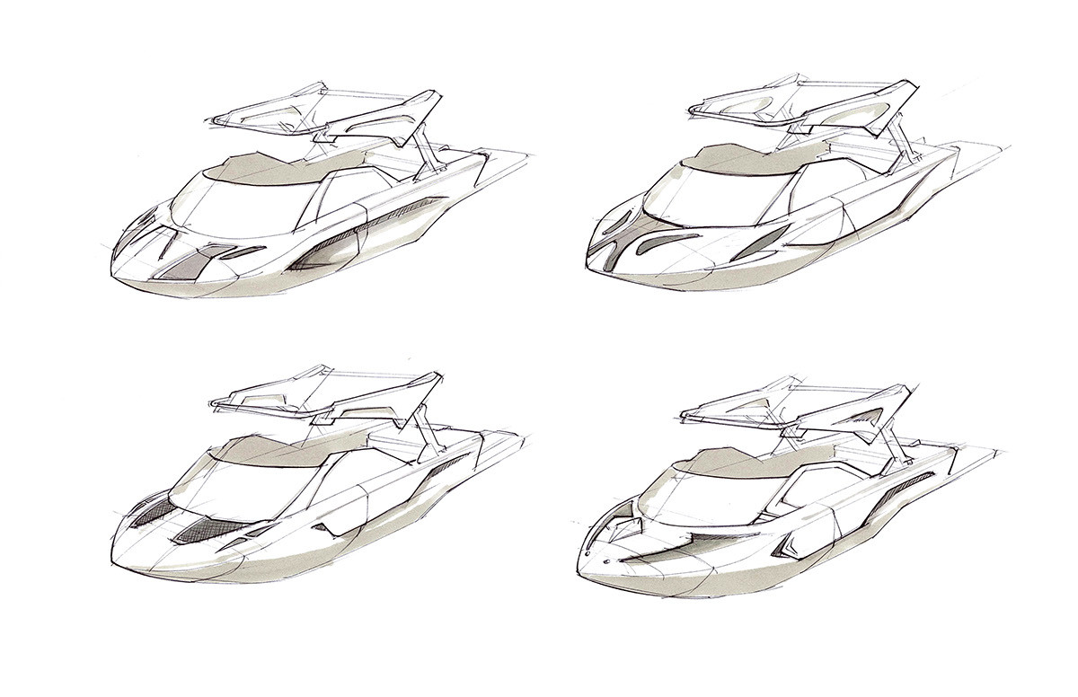 Visual design，new concept，Unique design，industrial design，Hand drawn details，