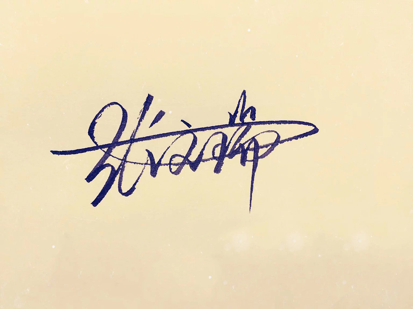 Signature design，Personal signature，Art signature，