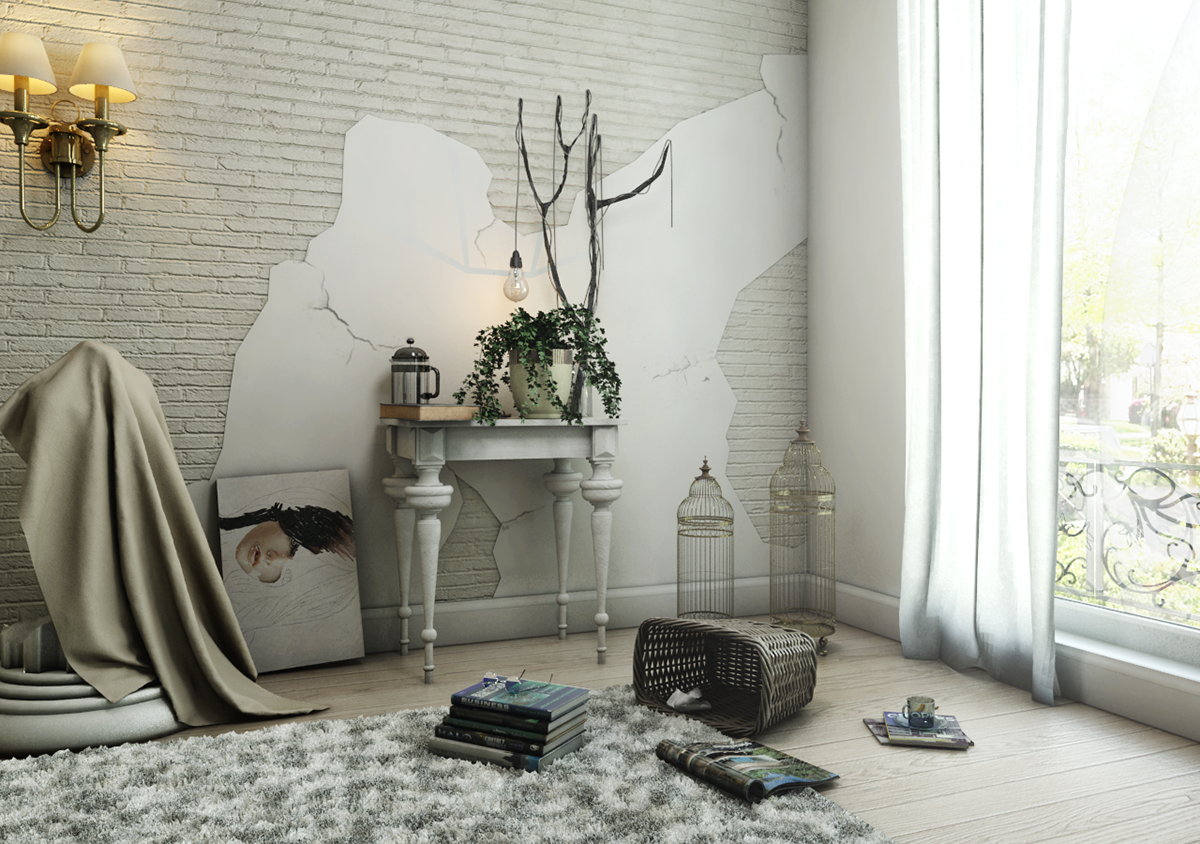 Home Furnishing，furniture，Botany，Northern Europe，Simplicity，