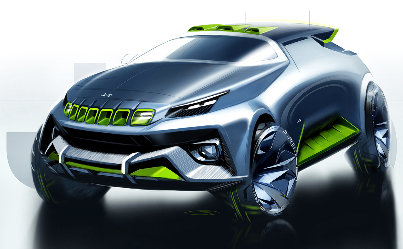 Automatic design，Beautiful and cool，Visual design，Fashion trend，Traffic design，