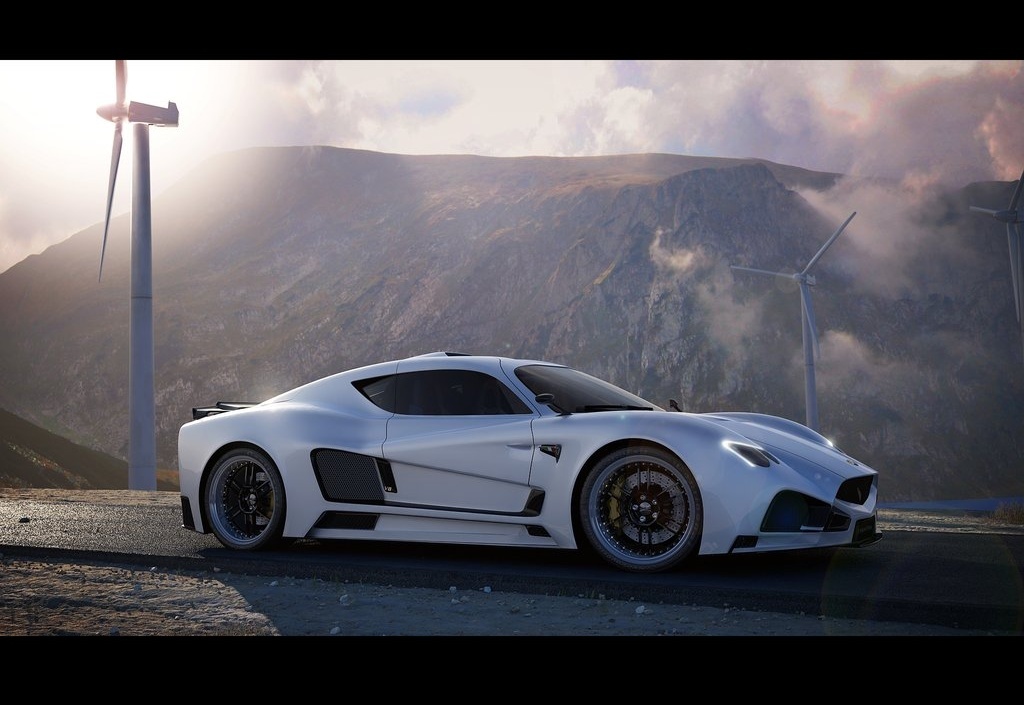 Sharp shape，Excellent performance，artificial intelligence，Full of sense of Technology，Concept Car，