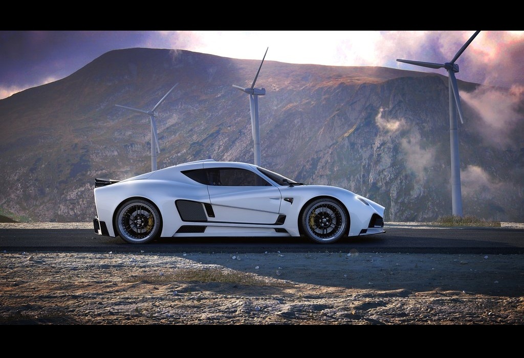 Sharp shape，Excellent performance，artificial intelligence，Full of sense of Technology，Concept Car，