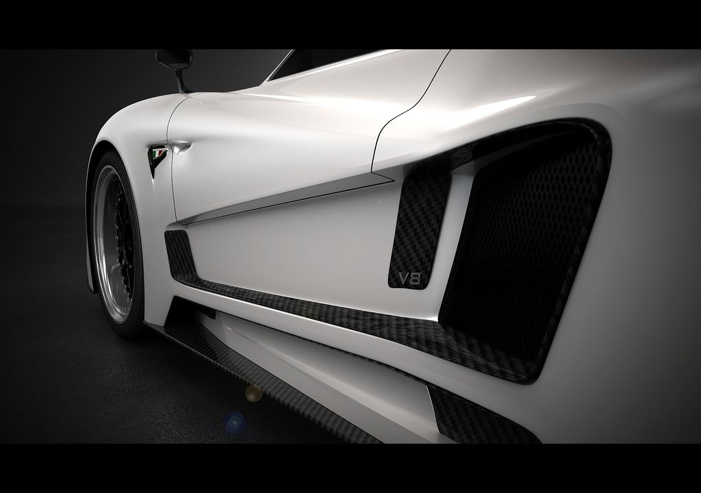 Sharp shape，Excellent performance，artificial intelligence，Full of sense of Technology，Concept Car，