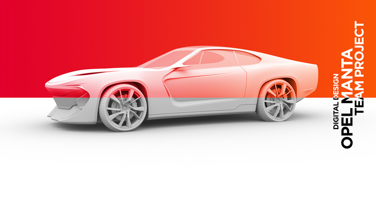 Digital design，Concept Car，Sharp shape，Excellent performance，industrial design，