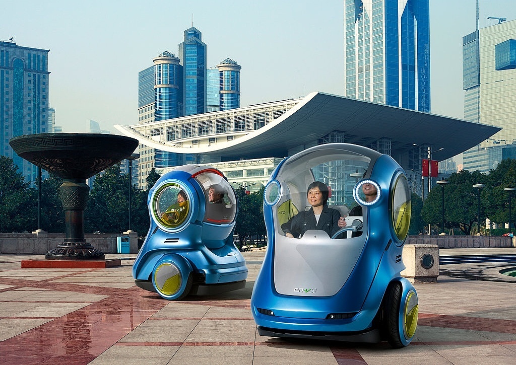 Cute shape，Strong sense of Technology，artificial intelligence，Future technology，Concept Car，