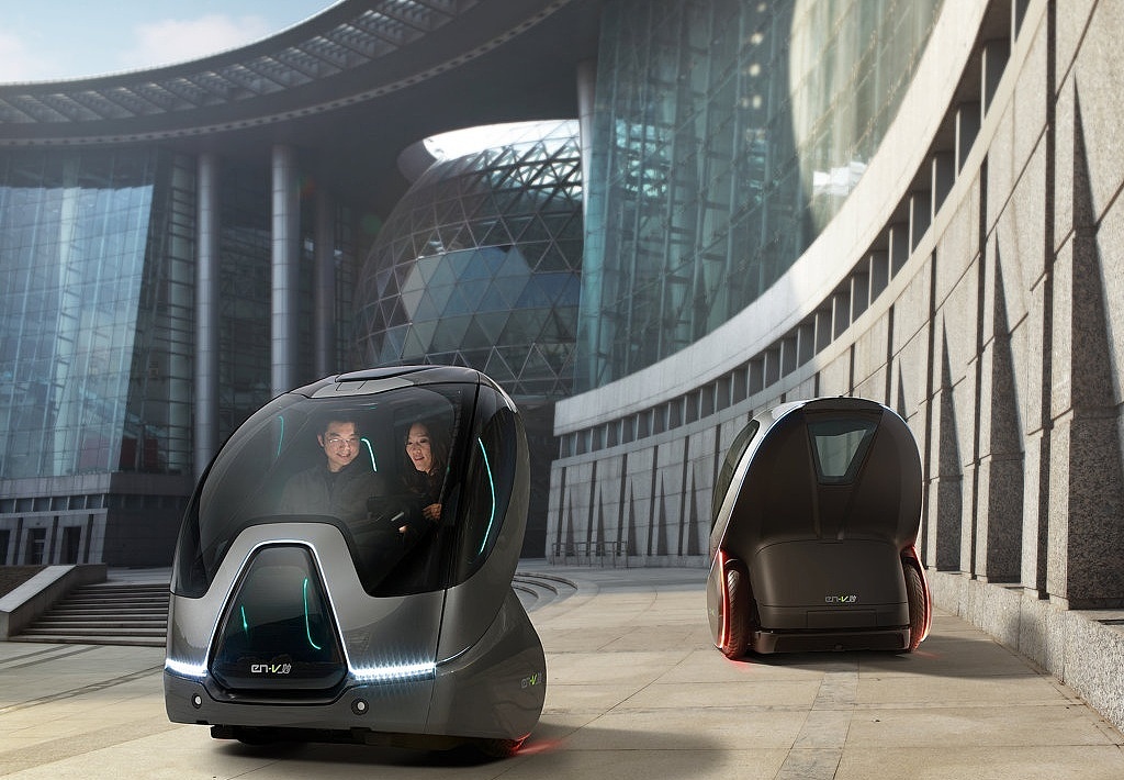 Cute shape，Strong sense of Technology，artificial intelligence，Future technology，Concept Car，