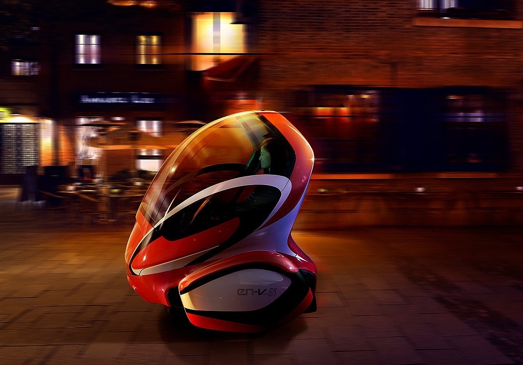 Cute shape，Strong sense of Technology，artificial intelligence，Future technology，Concept Car，