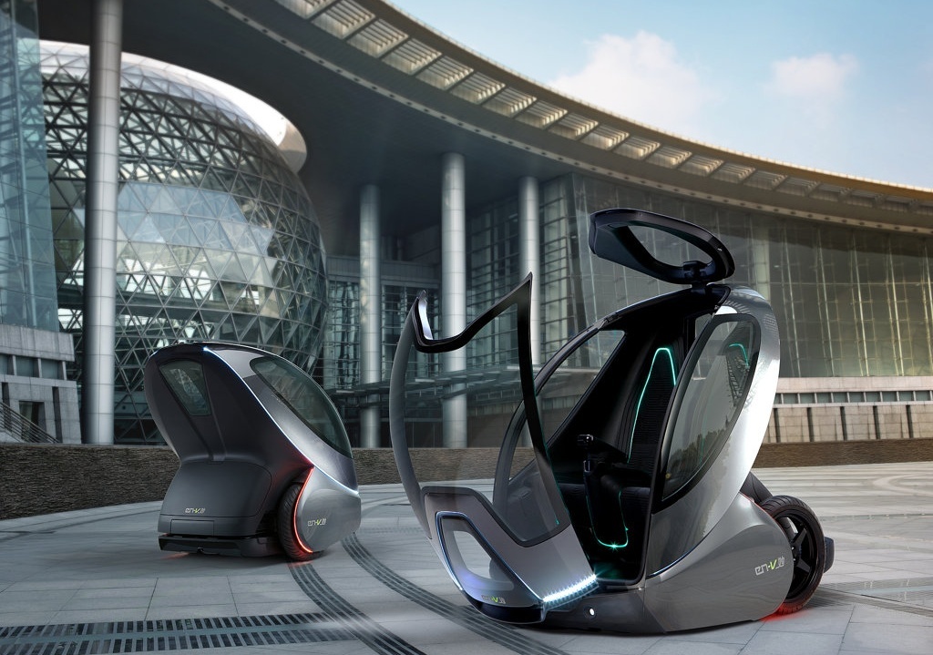 Cute shape，Strong sense of Technology，artificial intelligence，Future technology，Concept Car，