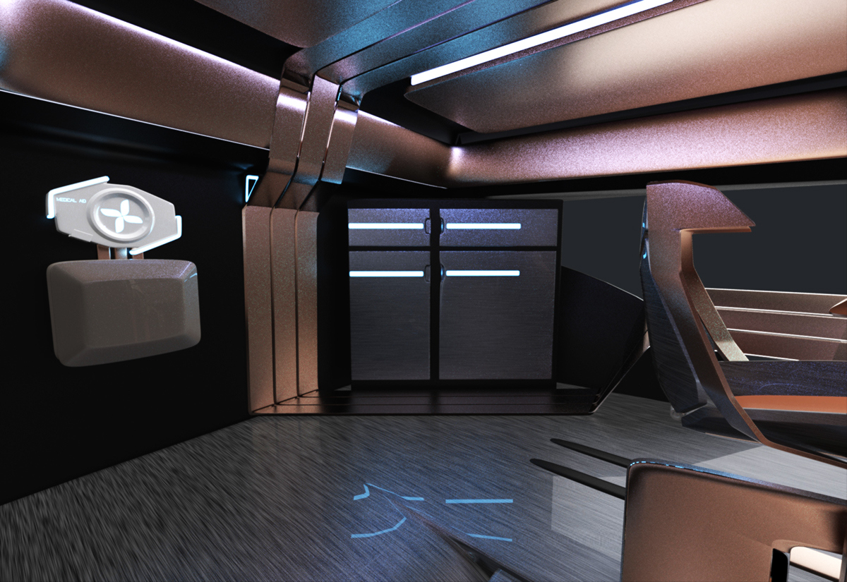 Future technology，artificial intelligence，Sharp shape，Concept Car，industrial design，