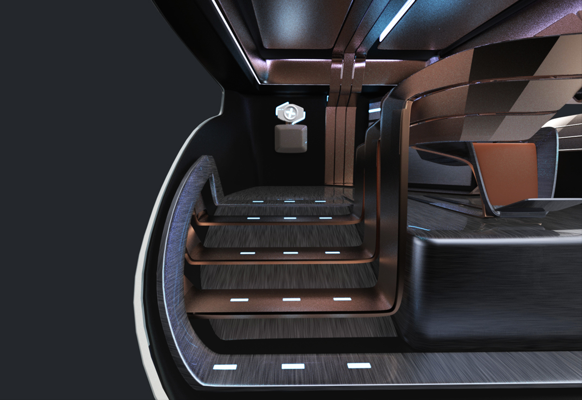 Future technology，artificial intelligence，Sharp shape，Concept Car，industrial design，