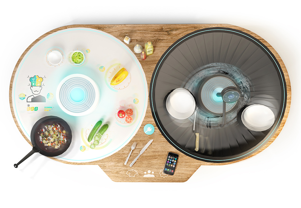intelligence，Kitchenware，system，concept，