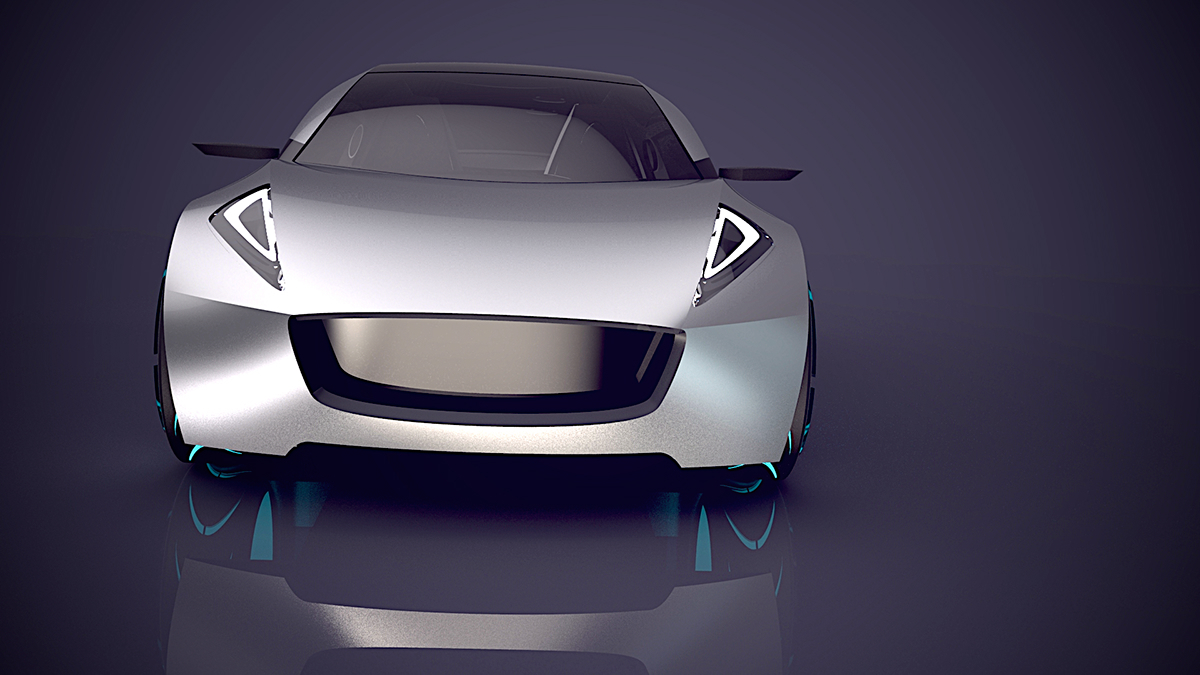 Sharp shape，Full of sense of Technology，Concept Car，industrial design，Excellent performance，