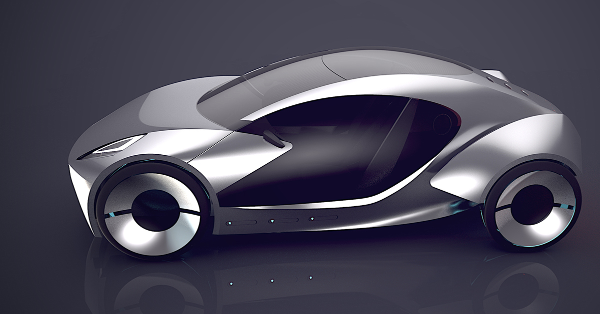 Sharp shape，Full of sense of Technology，Concept Car，industrial design，Excellent performance，