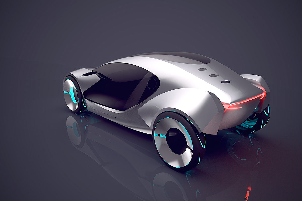 Sharp shape，Full of sense of Technology，Concept Car，industrial design，Excellent performance，