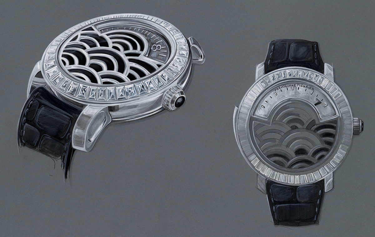 Unique shape，Fashion atmosphere，Water pattern，Strong decoration，