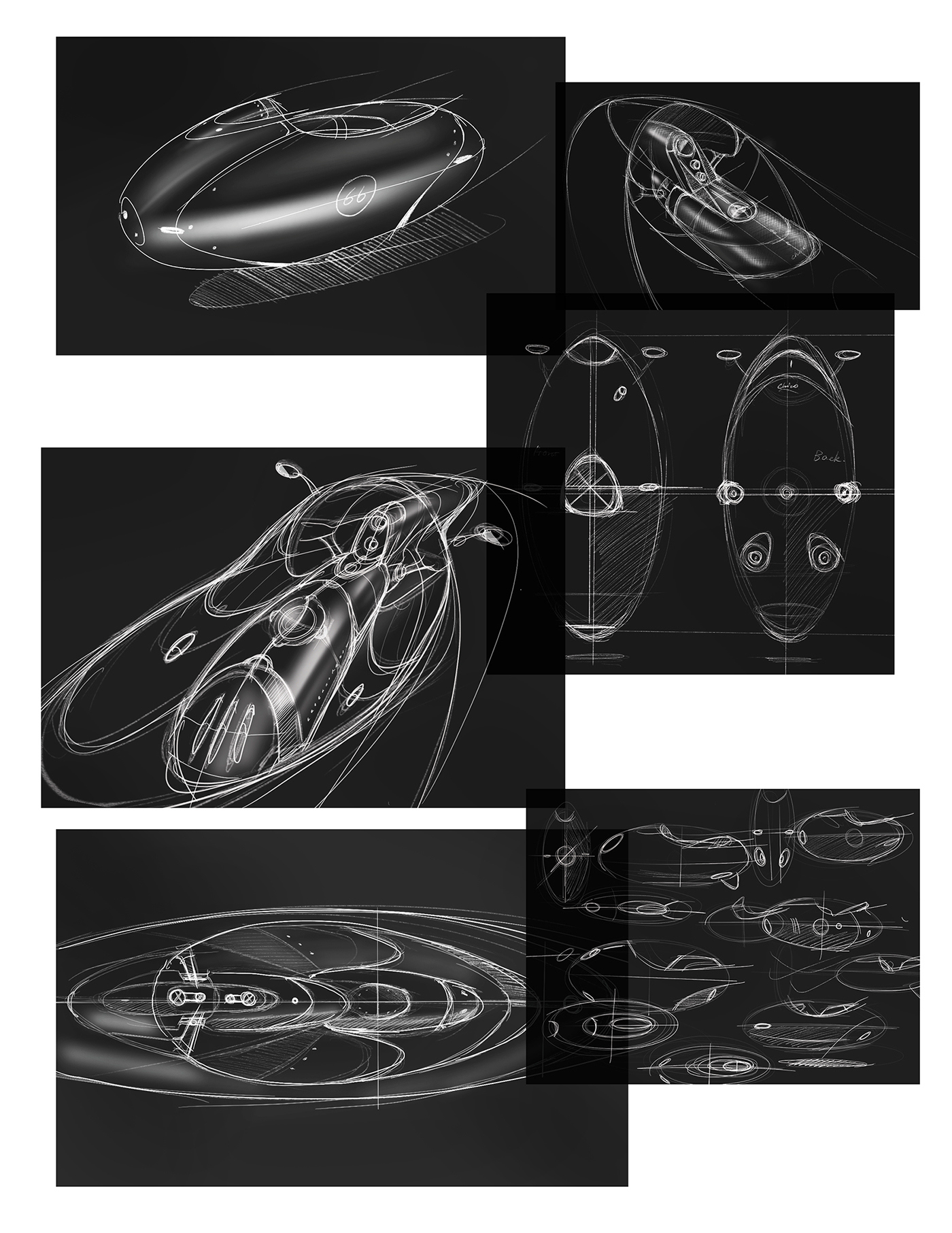 Suspended，Sense of science and technology，Bullet design，Novel shape，