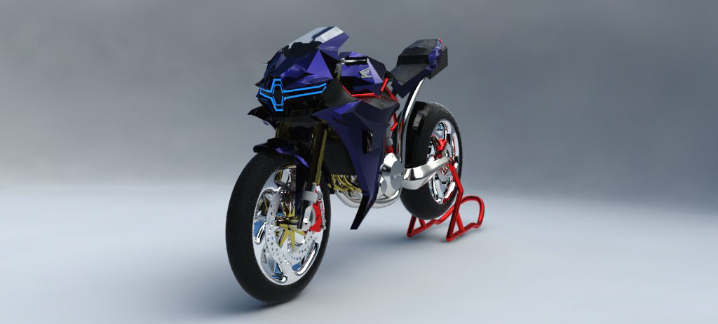 Retro，Geometric sense，machine design，high velocity，