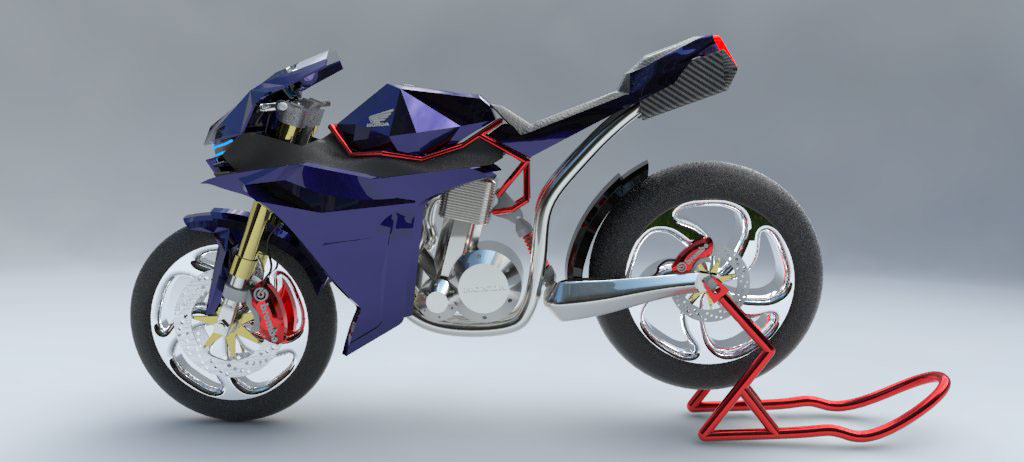 Retro，Geometric sense，machine design，high velocity，