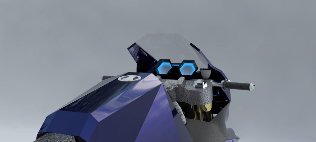 Retro，Geometric sense，machine design，high velocity，