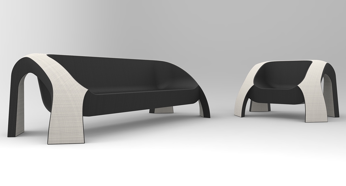 furniture，Home Furnishing，modern，Simplicity，streamline，chair，sofa，