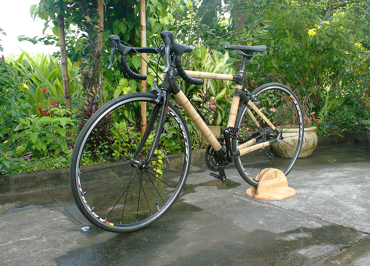 lithe，Handmade，Mixed bamboo and rubber，industrial design，