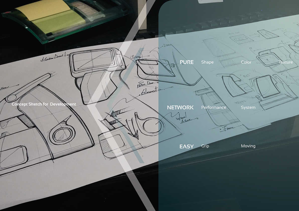 Sense of science and technology，white，Simplicity，product design，