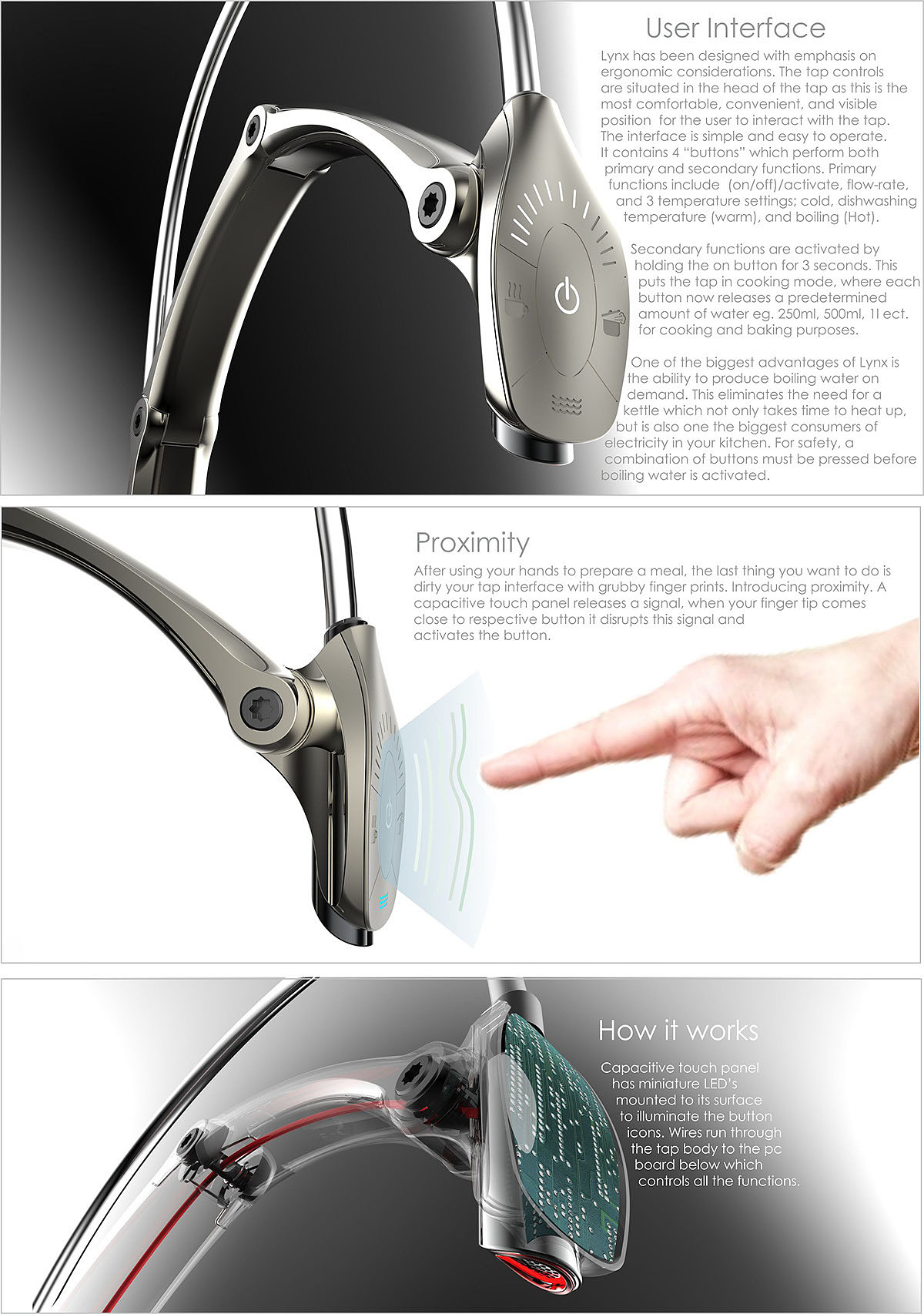 Induction equipment，Mechanical sense，Modern design，Adjustable length，
