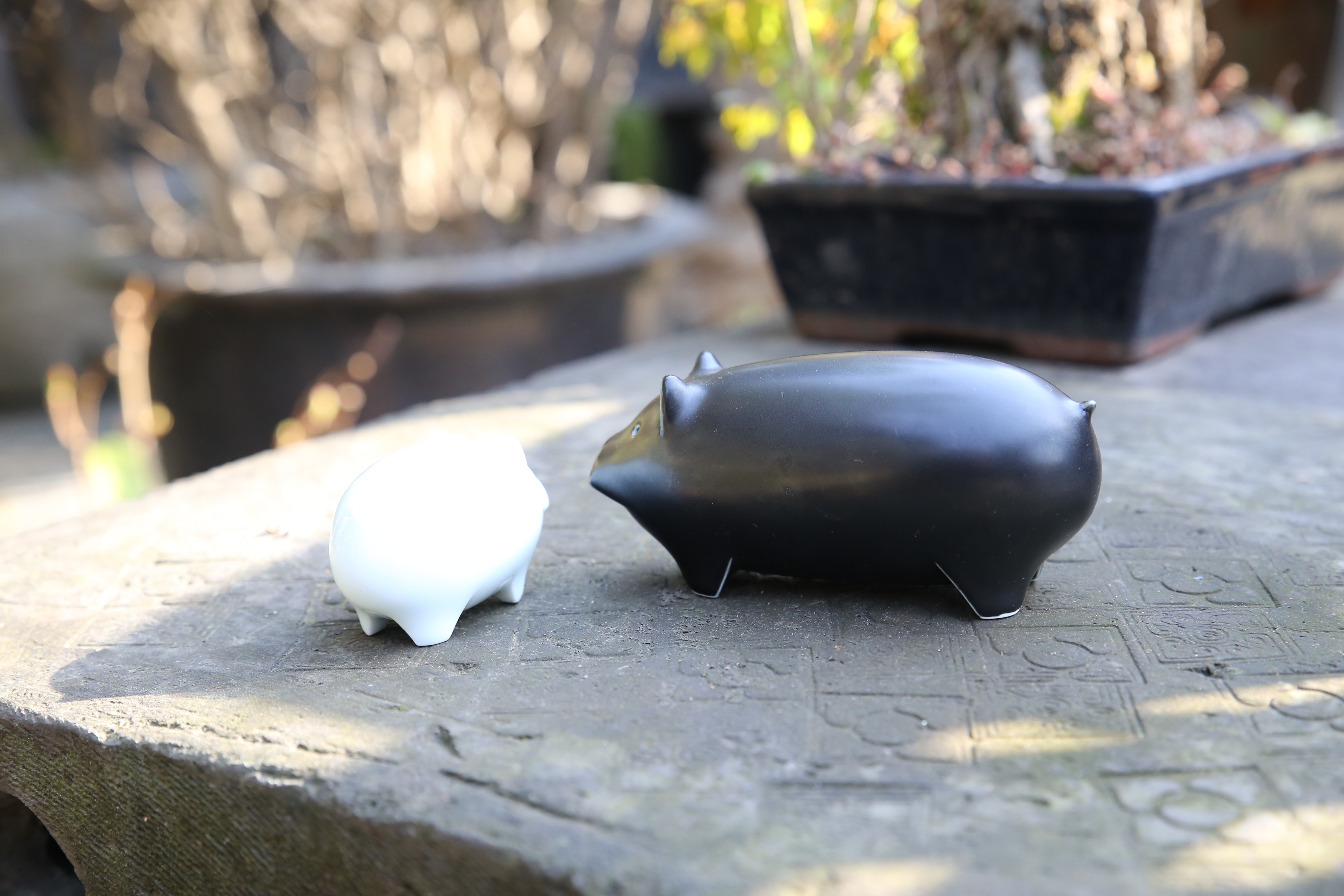 ceramics，the Chinese zodiac，pig，Ornaments，