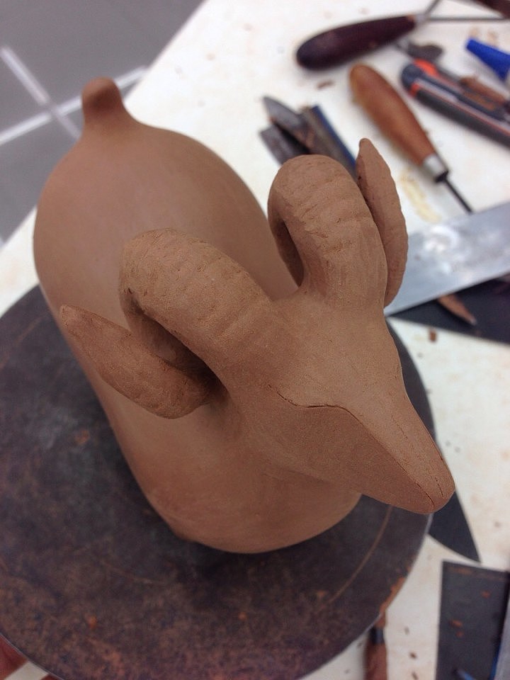 ceramics，workmanship，the Chinese zodiac，sheep，Production process，
