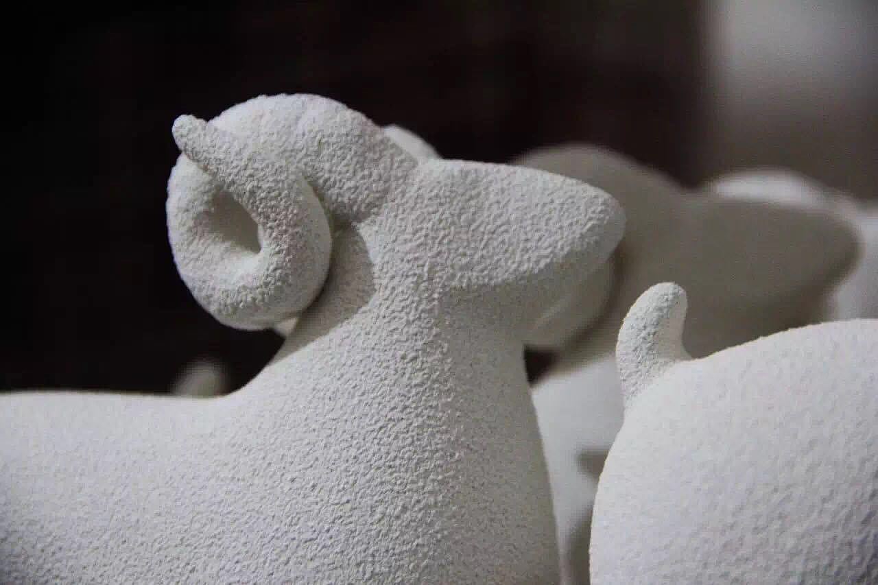 ceramics，workmanship，the Chinese zodiac，sheep，Production process，