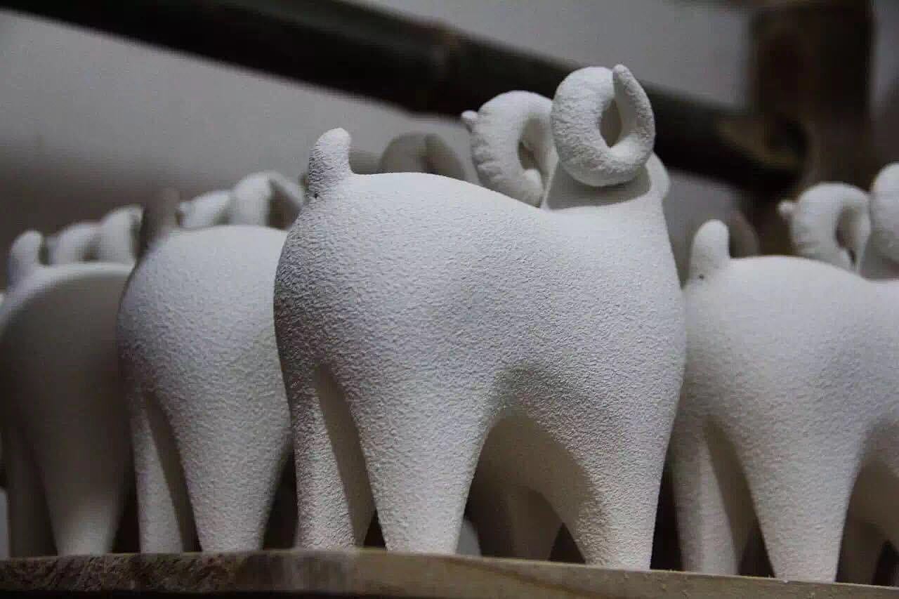ceramics，workmanship，the Chinese zodiac，sheep，Production process，