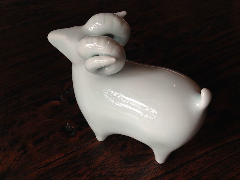 ceramics，workmanship，the Chinese zodiac，sheep，Production process，